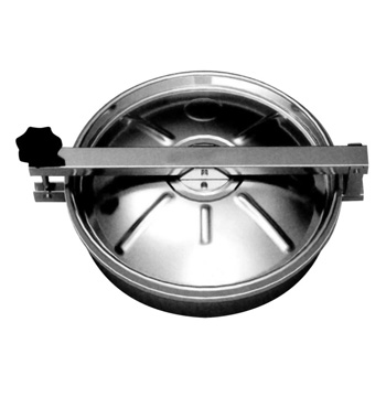 Circular pressure manhole (upper seal)