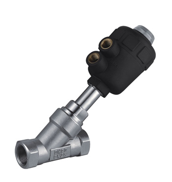 Angle seat valve