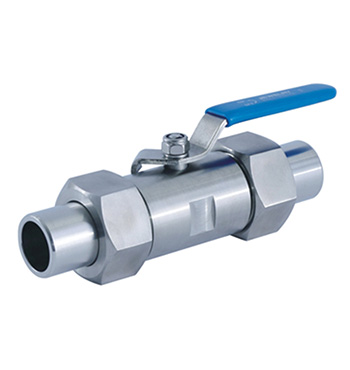 Guangdong style ball valve with connection pipe
