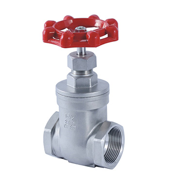 Female thread gate valve